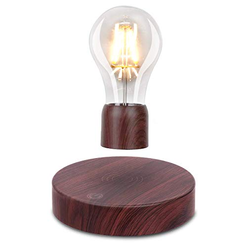 VGAzer Ampoule à lévitation magnétique, lampe de chevet flottante pour