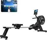 VirtuFit Rudergerät Serie – Klappbares Rudergerät für Zuhause – Magnetisches oder Wasser-Widerstandssystem – Indoor Heimtrainer Rower – Fitnessgerät für Ausdauertraining (Elite Air Magnetic)