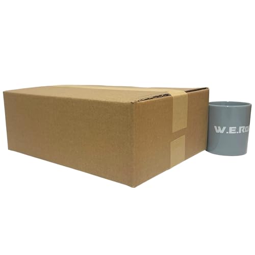W.E. Roberts Strong Double Wall Cardboard Boxes (Pack of 15) - Boxes for posting, Boxes for moving house, Packing boxes, Postal Shipping Boxes (305mm x 229mm x 102mm (12 x 9 x 4"))