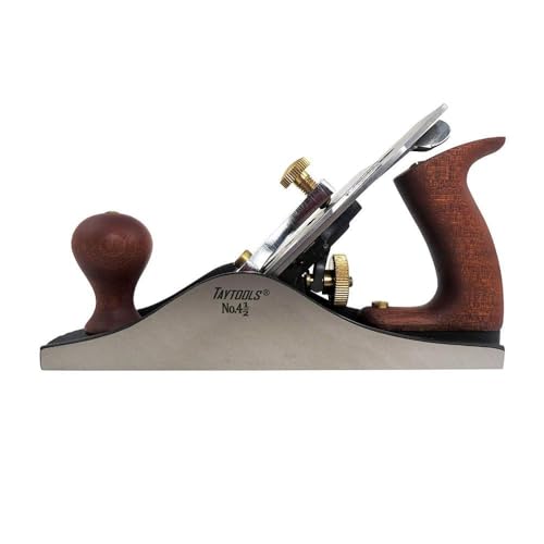Taytools #4-1/2 Smoothing Bench Hand Plane #4-1/2, 10-1/4 Inch Sole,