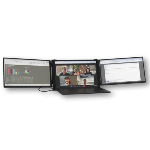 Image of Xebec Tri-Screen 3 for PCs | Portable Triple Monitor