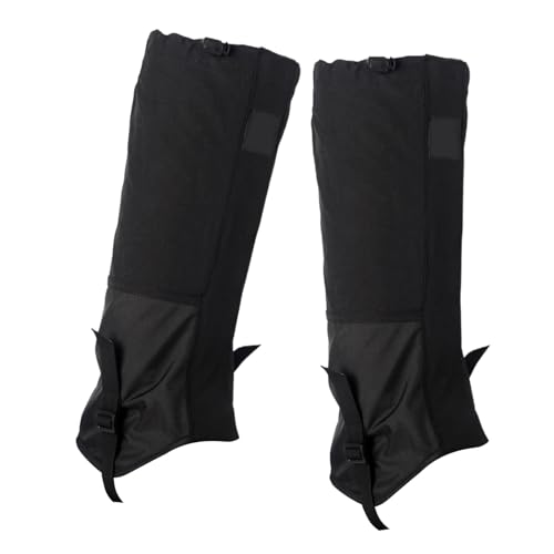 Polainas al aire libre 1000d de agua -densidad 180 g de poliéster | Protección de piernas para senderismo, trekking, escalada, caza, esquí |, 44x42x40cm Dimensiones | Tissue robusto, resistent