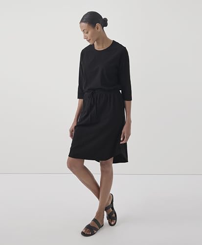 Pact Organic Cotton Women's Relaxed Tie Waist Dress2