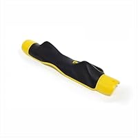 HKACTGO Golf-GriffTrainer,Golf-Trainingshilfen,Für eine bessere Positionierung der Hand am Golfschläger, Rechtshänder-Golfschwungtrainer, schwarz/gelb