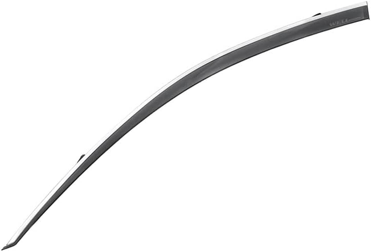WellVisors Window Visors Wind Deflectors Compatible with Honda Civic Sedan 2022-2026 with Chrome Trim Rain Guards 3-847HD044
