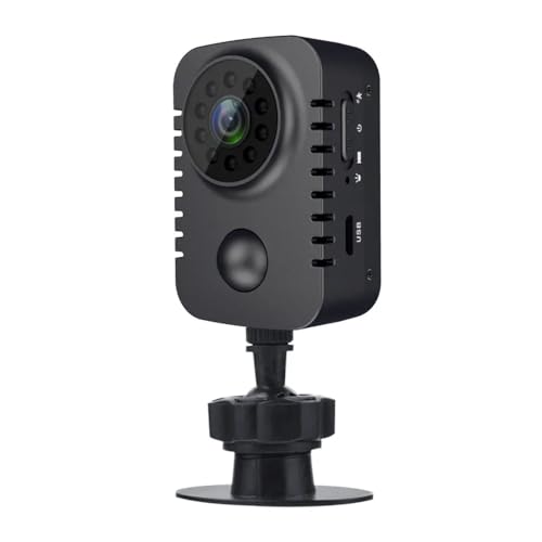 Caméra piéton 1080P HD VisionCore Mini à vision nocturne automatique pour surveillance