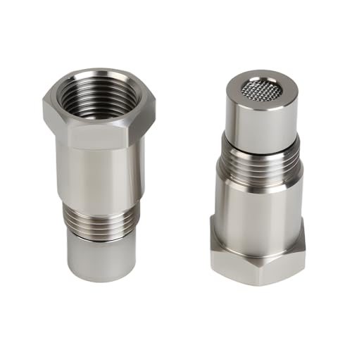 Durable Quality: Made of high-quality stainless steel, the lambda sensor adapter offers excellent temperature resistance, corrosion protection, and durability for long-lasting use.