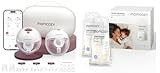 Momcozy Muttermilchbeutel und M5 Smart Milchpumpe Elektrische Set