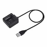 New 2in1 USB Charging Cradle Cable Dock Station Holder Charger for Fitbit Blaze Watch Replacement Cradle Dock Accessories