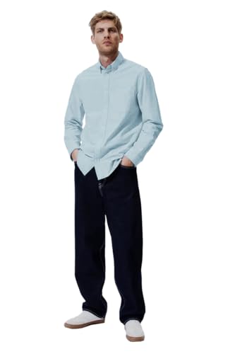 Image of BE ACTIVE Men's Oxford Cotton Lycra Casual Shirt || Men Stylish Shirt || Full Sleeves || Simple Shirt for Men || Timeless Style & Comfort