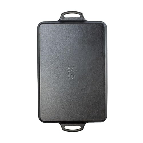 Lodge Backform aus Gusseisen, 39,4 x 26,7 cm