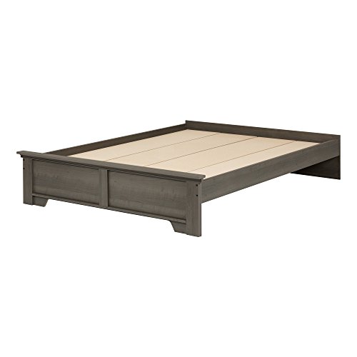 South Shore Versa Platform Bed, Queen, Gray Maple