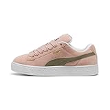 PUMA Womens Suede XL Trainers Pink/White 5 UK