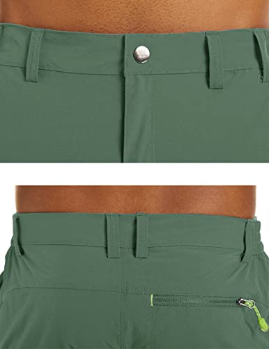 KEFITEVD Pantaloni da uomo a 3/4, ad asciugatura