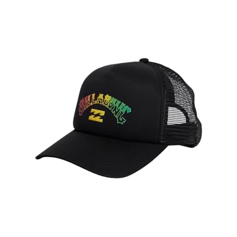BILLABONG Men's Black Podium Trucker Cap Cover