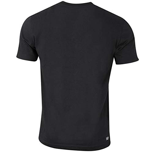 Lacoste TH7618, Camiseta para Hombre, Negro (Noir), Small (Talla del fabricante: 3)