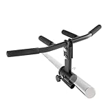 Agarre Fortalecedor De Brazos - Herramienta De Entrenamiento De Remo Con Barra En T | Accesorio De Extensión De Flexión De Alta Resistencia, Herramienta Para Músculos Centrales Con Bloqueo De Pernos,