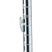 Wire Shelf Post, Steel, 74 In. H