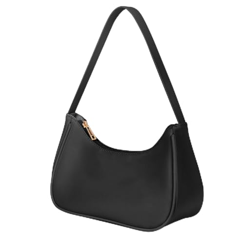 BSBUY Sacs Bandoulière Femme Sac à Main, Sac BandoulièRe Croissant de Lune en Cuir PU, Sous Les Bras, Petit Moderne Sacoche pour les Rendez-Vous, les...