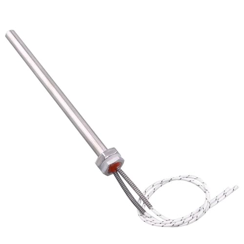 ���M 220V Cartridge Heater M16 Thread Electric Water Heating Element 300W/500W/600W/800W Stainless Steel 304(800W)