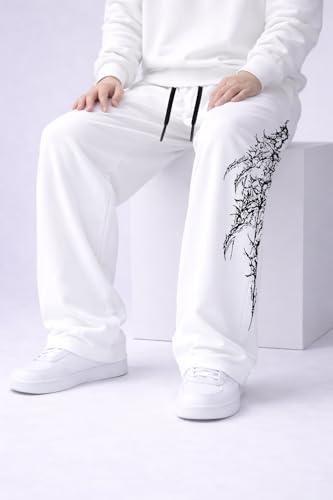 Image of Men Baggy Regular Fit Track Pants