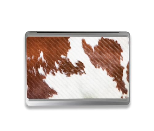 Image of MightySkins Carbon Fiber Skin Compatible with Microsoft Surface Laptop Studio 2 (2023) Full Wrap Kit - Cow Hide | Protective, Durable Textured Carbon Fiber Finish | Easy to Apply | Made in The USA