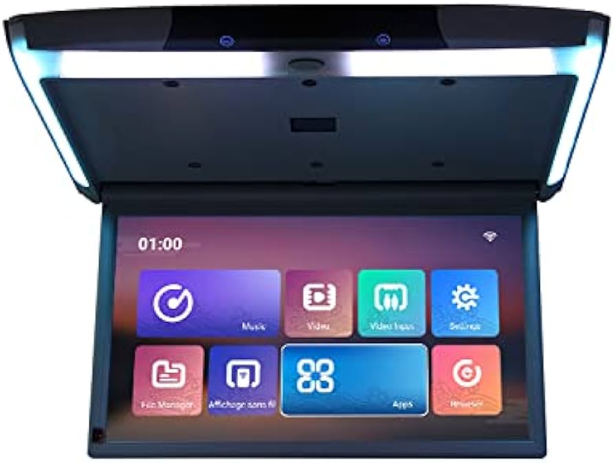 田中　KUNFINEフリップダウンモニター 12.5インチAndroid Amazon.co.jp: KUNFINE 12.5インチアンドロイドシステム LCD