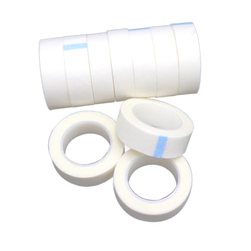 TOVINANNA 24pcs Eyelash Grafting Tape Eyelash Extension Tape Lashes Tape Breathable Eyelash Tape False Eyelash Tape False Eyelashes Adhesives Makeup Tool Lint Lash Extensions Tape White