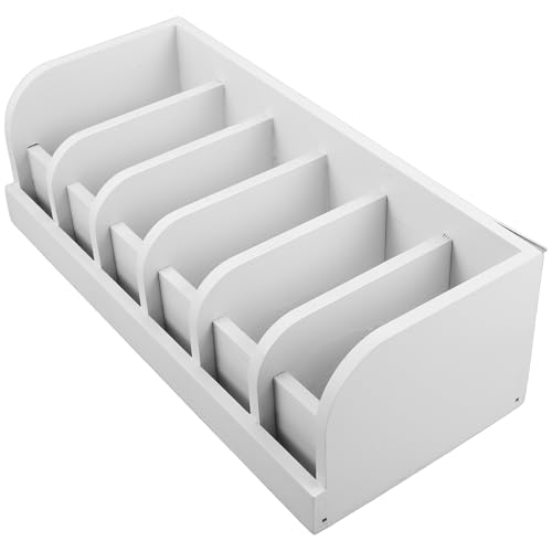 NUOLUX 木製ベルト収納ボックス コンパートメント付き 多機能オーガナイザー クローゼット用 メンズベルトホルダー 衣類整理用収納ケース