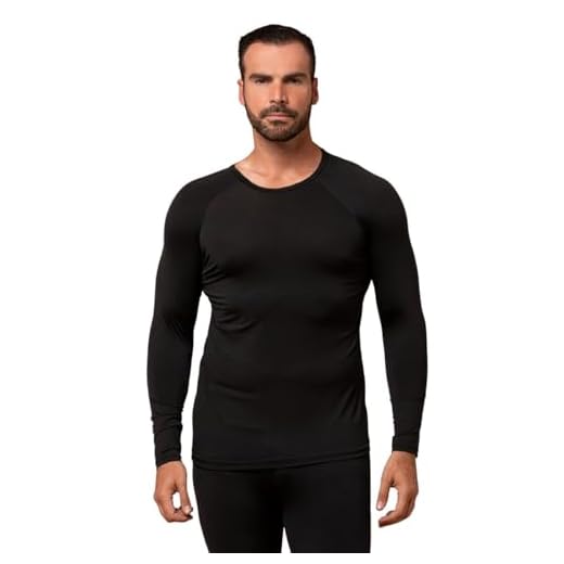 Blusa Feminina Masculina Infantil Inverno Segunda Pele forrada Frio Intenso (Preto Masculino, GG (Tam 42-44))