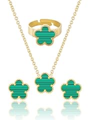 Green Stripe-14K Gold Plated