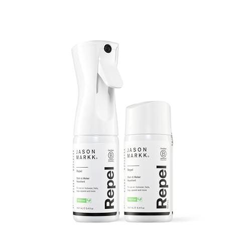 Jason Markk Repel Spray & Refill, 2-Piece Set, Water & Stain Repellent, Non-Aerosol, Sneaker Care...