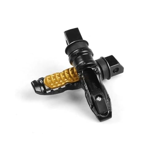 Cale pied moto universel or en aluminium 12cm x 3cm pour personnalisation