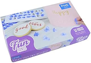 PME FF52 Fun Fonts-Alphabet Stamp Set of 52, Upper and Lower Case, Collection 1