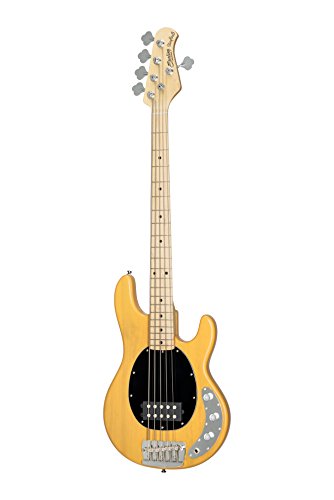 Sterling By Musicman Sterling By Music Man Stingray Classic Ray25Ca Bass Guitar In Butterscotch, 5-String, Right, (Ray25Ca-Bsc-M1) #TOP4