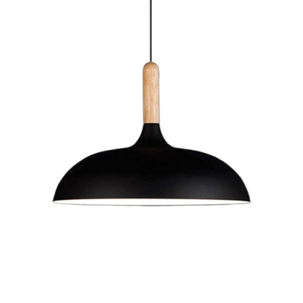 HAIIQU Yellow Pendant Light For Kitchen Island Industrial 1-Light Pendant Lighting In Matte Finish Unique Color Lamp Shade Flush Mount Ceiling Lighting Fixture For Dining Room,Bulbs Not Included