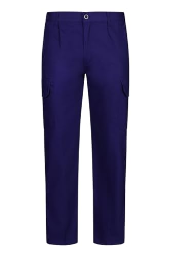 Pantalon d'utilité professionnelle homme VELILLA multipoches bleu marine
