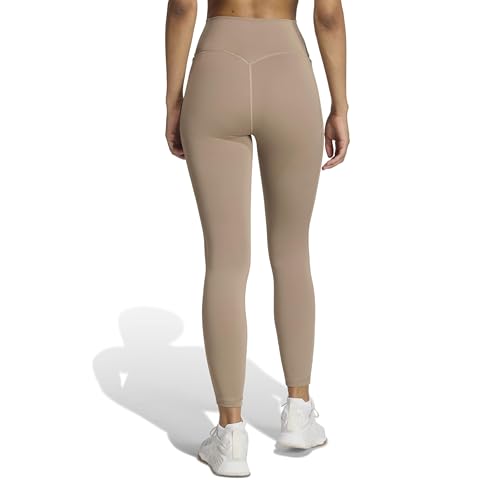 adidas Women's Optime Workout 7/8 Leggings, chalky brown, M – Ansicht 2