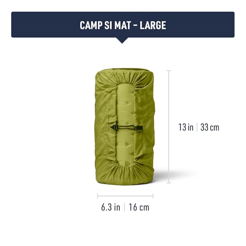 Image of Sea to Summit Camp Self-Inflating Foam Sleeping Mat for Camping and Backpacking - Tapered - Large (78 x 25.2 x 1.5) inches