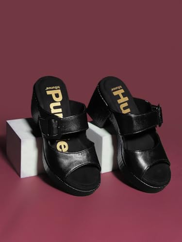 Image of Hush Puppies womens Poppy Buckle Slide Casual