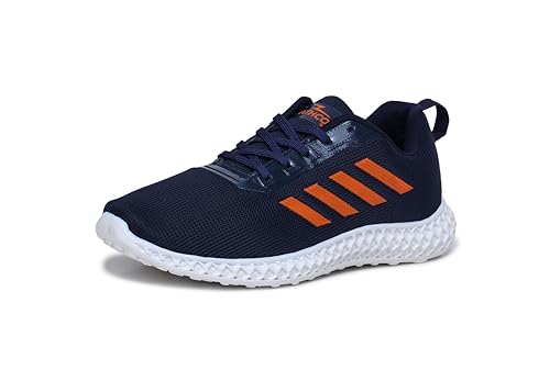 Image of ATHCO mens Kandy Running Shoes for Man Comfortable Men's Sports Shoes with Memory Foam Cushioned Insole Sports Shoes for Men Running Walking Lightweight Gym Shoe for Men Comfortable Stylish & Casual Walking Shoe for Man Anti Slip Gym Footwear