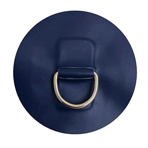 Royal Quality 4Stainless Steel Inflatable Boat Kayak Dinghy D-Ring Pvc Patch Blue”