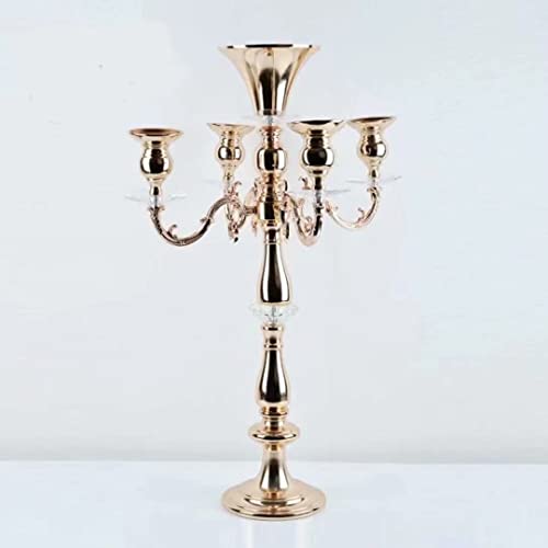 30 inches Gold Candelabra for Wedding Centerpieces