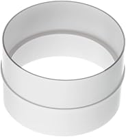 EUROPLAST 100mm ABS Kerek Szellőzőcső Légcsatorna Füstcső PVC 3