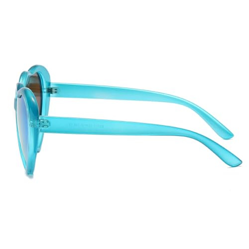 Polarized Heart Shaped Sunglasses for Women, Oversized Vintage Fashion Eyewear2