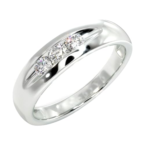 The Aphrodite Band, 0.135 Carat Moissanite Ring with 2.29 Gram 14k Gold Plated Sterling Silver Wedding, Engagement, Promise Ring|MTI_RNG_2280