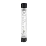 uxcell A11120300ux0019 1/2 Inch Female Thread 0.2-2.0 GPM 1-7 LPM Water Liquid Inline Flowmeter LZM-15