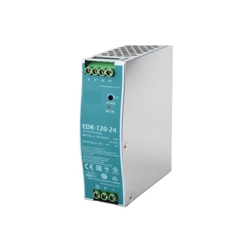 Alimentation EDR-120-12 pour rail DIN afin de domotiser votre maison
