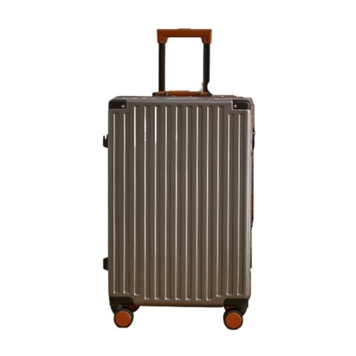 Suitcase Luggage Suitcase for Men and Women, Lightweight Coded Sturdy Suitcase, Universal Wheel Luggage Trolley Case Luggage(Brown,20in)