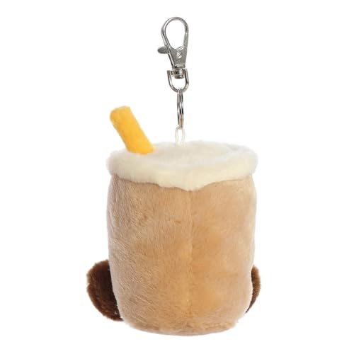AURORA 34123, Palm Pals Milky Tea Boba Clip-On, 10cm, Soft Toy, Brown, Small (9 x 7 x 11 cm) - Image 4